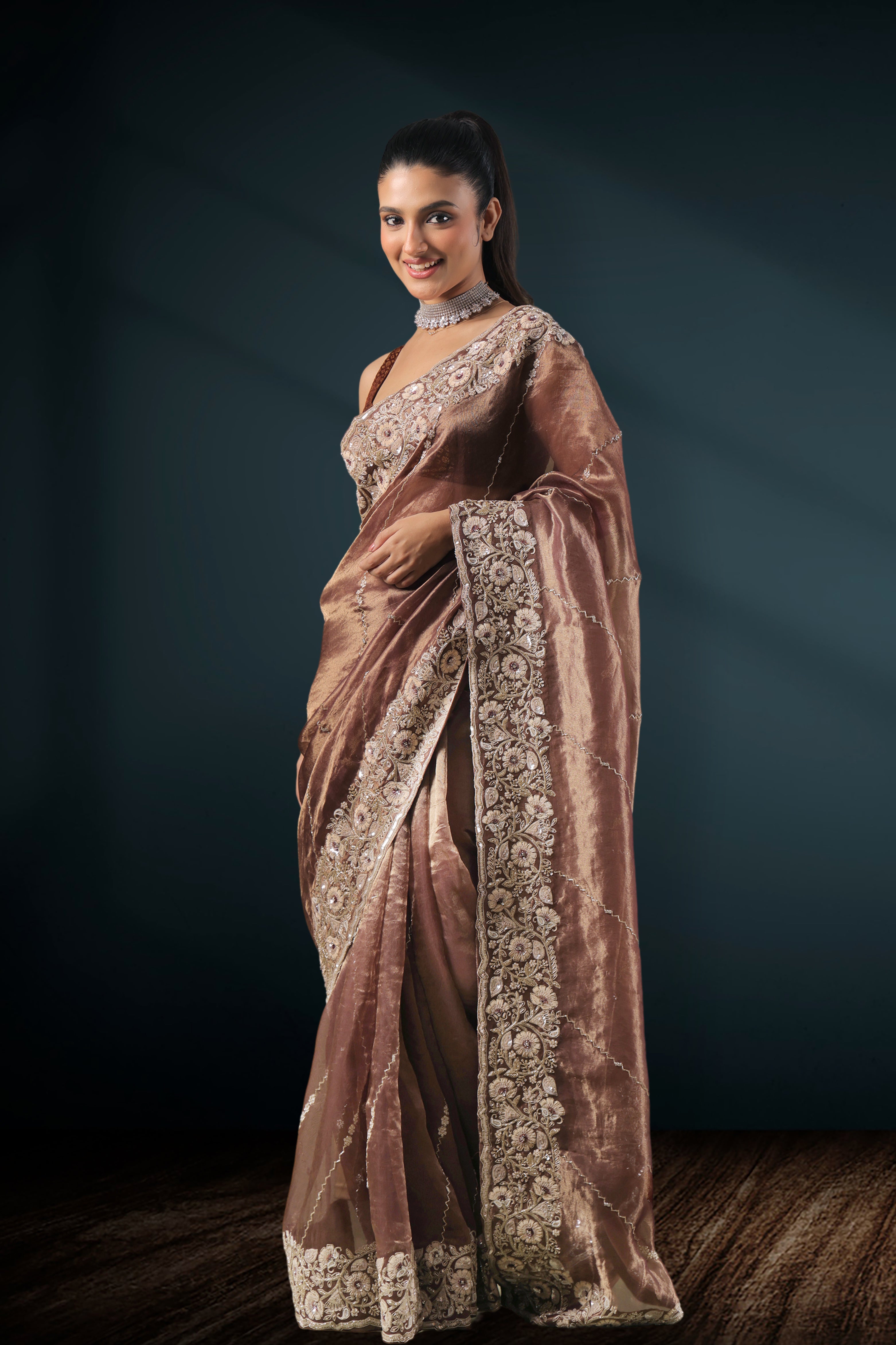 Exclusive Tissue Zardosi